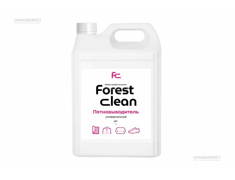 Универсальный пятновыводитель Forest Clean, 5л ЧЗ — UPAKMARKET