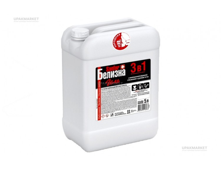 Белизна-гель Sanfor 3 в 1» 5л (2шт/кор) Ступино — UPAKMARKET