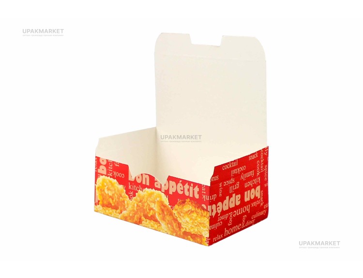 Фастфуд короб нагетсы/снек L 150х91х70 Bon appetit — UPAKMARKET