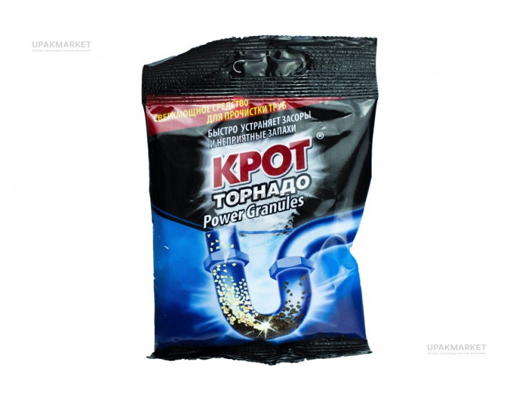 "КРОТ Торнадо гранулированный" пакет 90 гр Домбытхим — UPAKMARKET