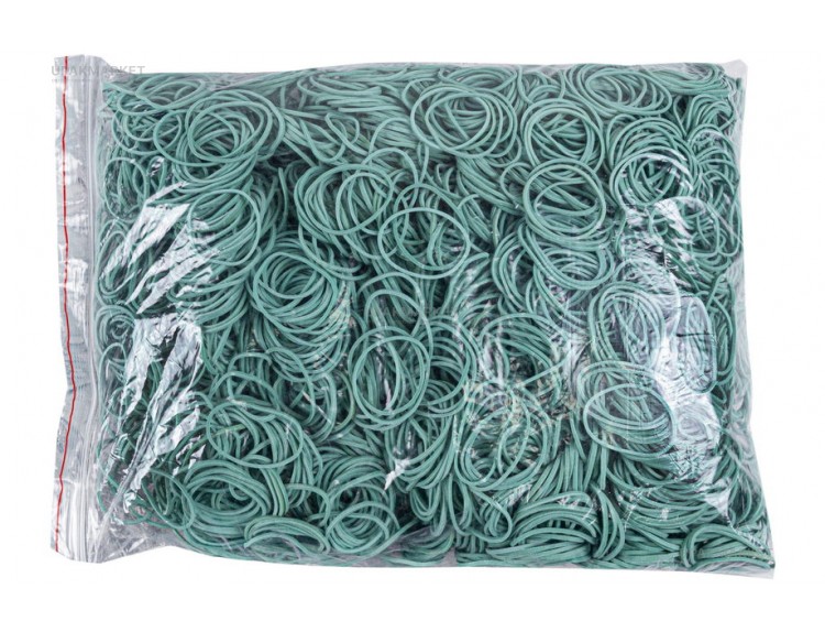 Резинки для денег  1000г (d30) 20кг зеленая LINGER — UPAKMARKET
