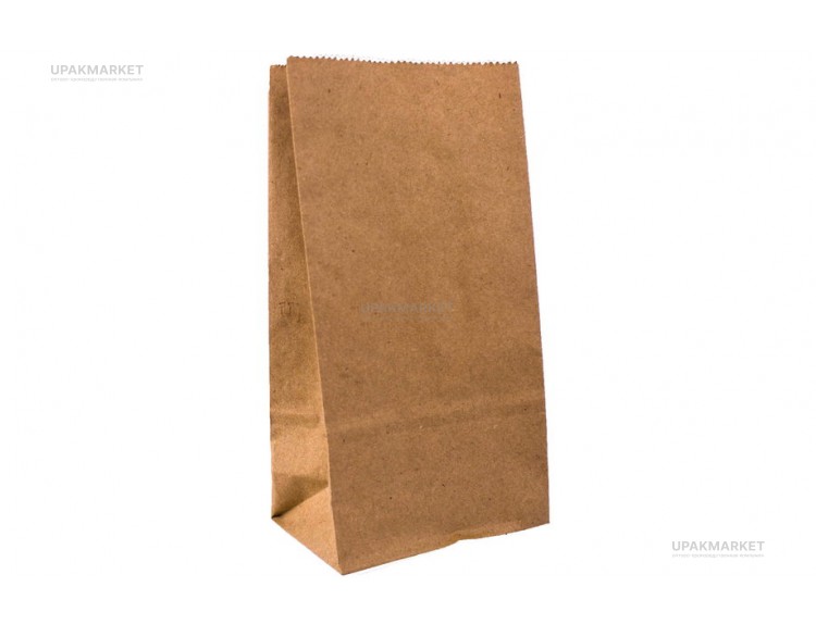 Пакет крафт без ручки б/п 140х95х305 крафт — UPAKMARKET