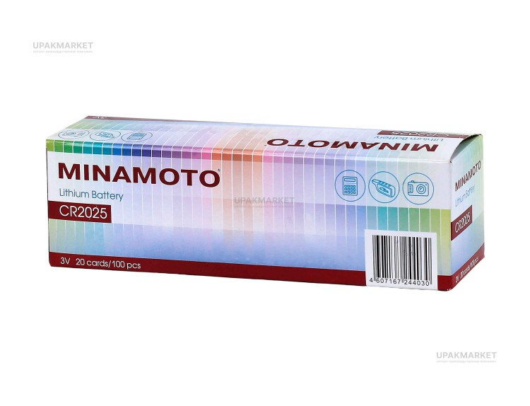 Батарейка MINAMOTO CR-2025/5card — UPAKMARKET