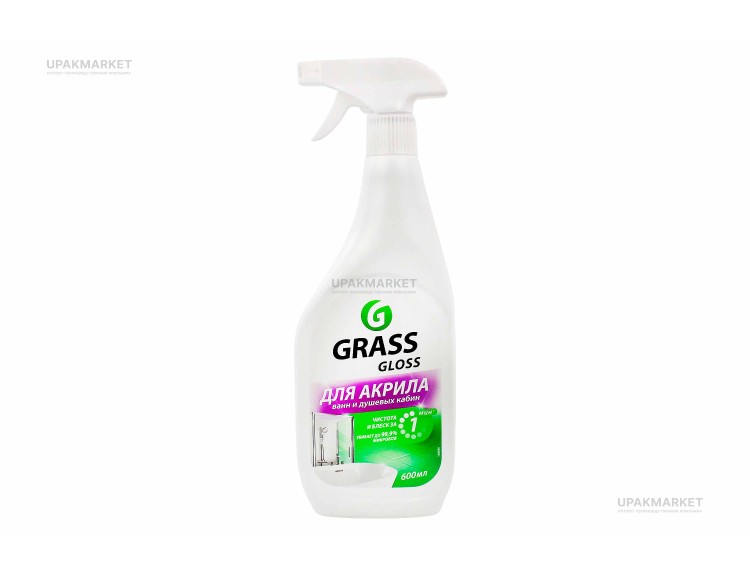 Средство чистящее для акриловых поверхностей GLOSS 600мл GraSS — UPAKMARKET