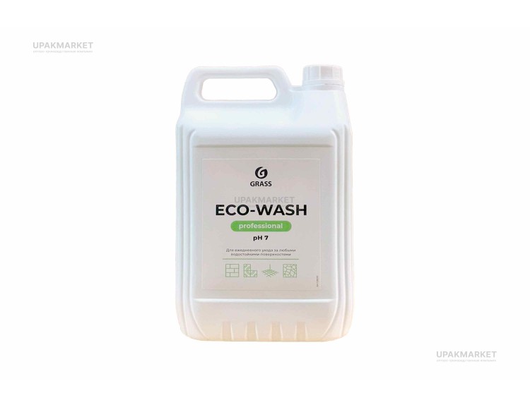 Универсальное низкопенное моющее средство ECO-WASH 5кг GraSS ЧЗ — UPAKMARKET