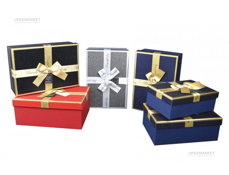 Набор подарочных коробок (1/3шт) N357 — UPAKMARKET