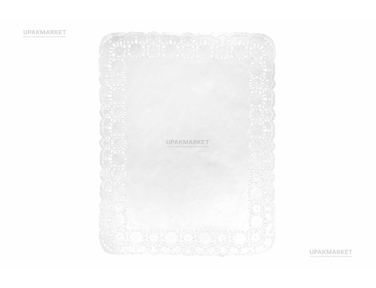 Салфетки ажурные 25х37см прямоугольные /8уп х 250шт/ ЭКО — UPAKMARKET
