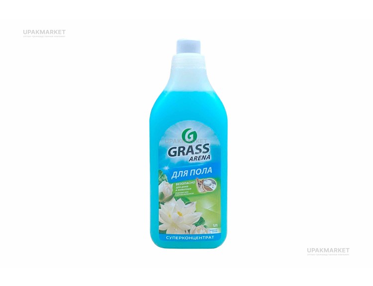 Моющее средство для пола 1л Arena с полирующим эффектом Водная лилия GraSS — UPAKMARKET