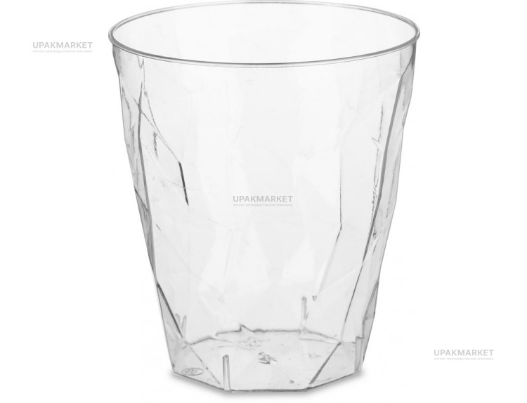 Стакан 0,200л " ЛЁД" прозрачный (100шт) (Покровский полимер) — UPAKMARKET