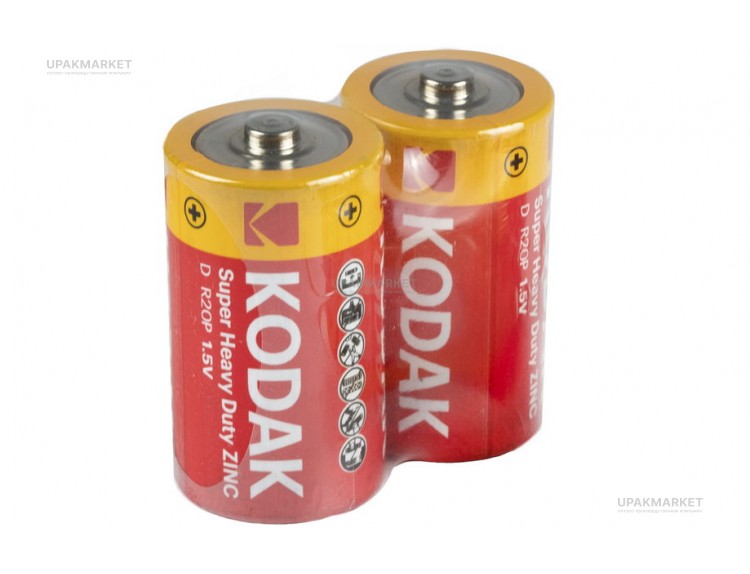 Батарейка R20 2S KODAK — UPAKMARKET