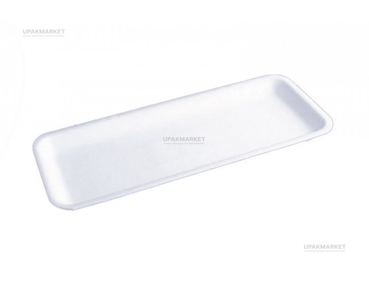 Лоток S-2 белый 355х143х20 Мегапласт — UPAKMARKET