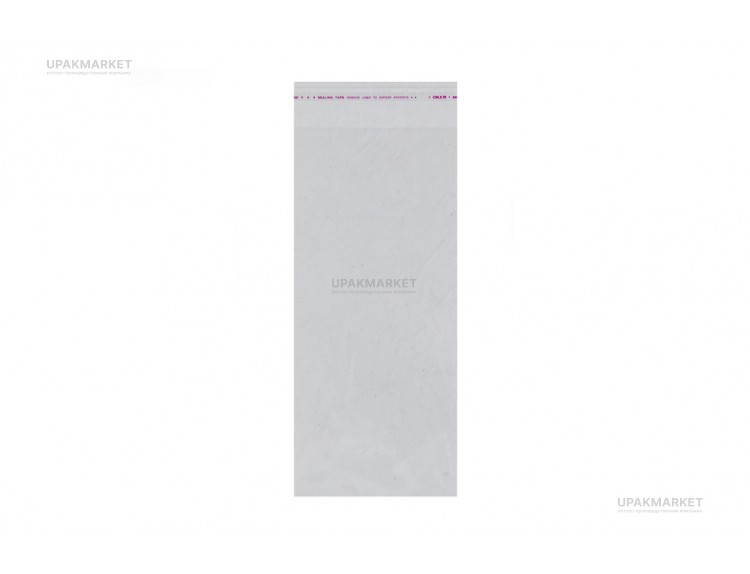 Пакет ПП с клапаном  90х230(260)мм 25мкр — UPAKMARKET