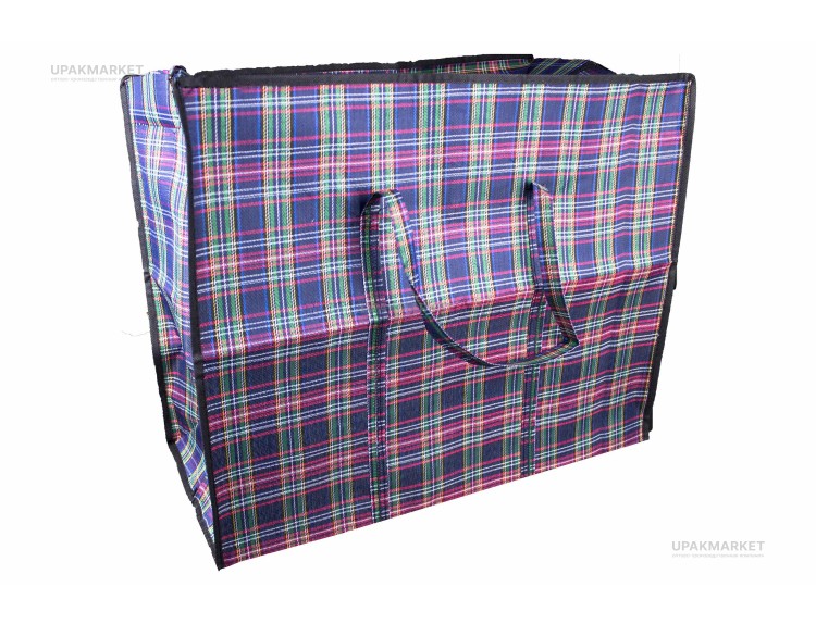 Сумка с замком 48х43 ТКАНЬ №3 — UPAKMARKET