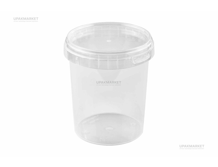Банка с крышкой 520мл 95х114мм ВЗЛП — UPAKMARKET