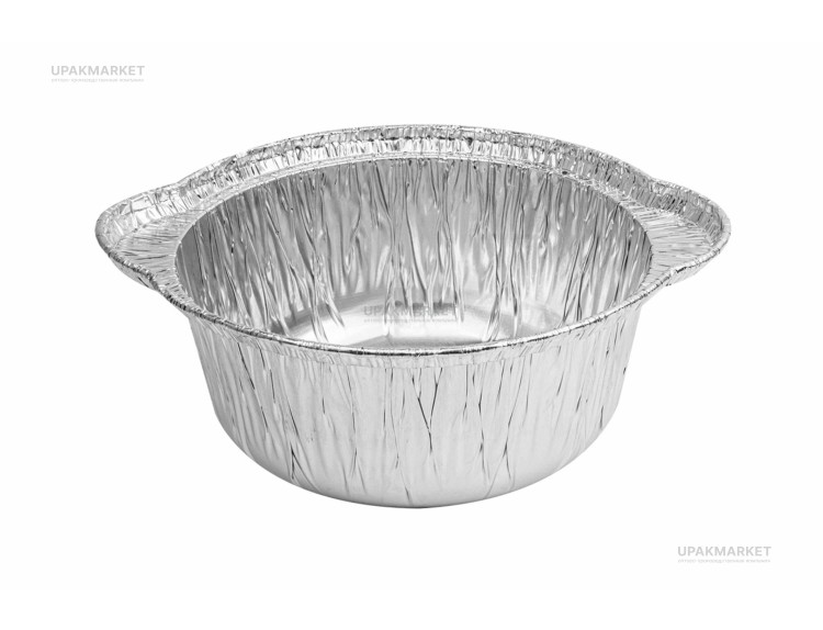 Алюминиевая форма Кастрюля с крышкой Y292 294х112мм 3200мл(100шт) — UPAKMARKET