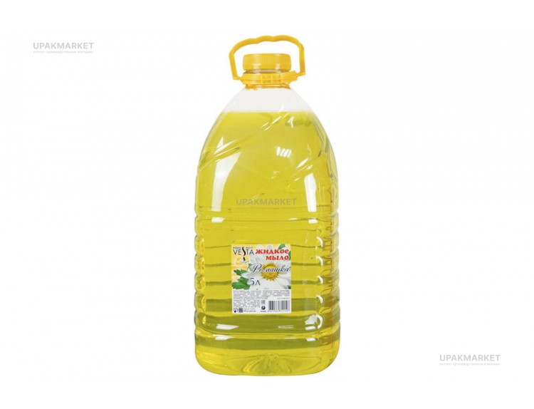 Мыло жидкое 5л "Ромашка" Алва ВЕСТА — UPAKMARKET