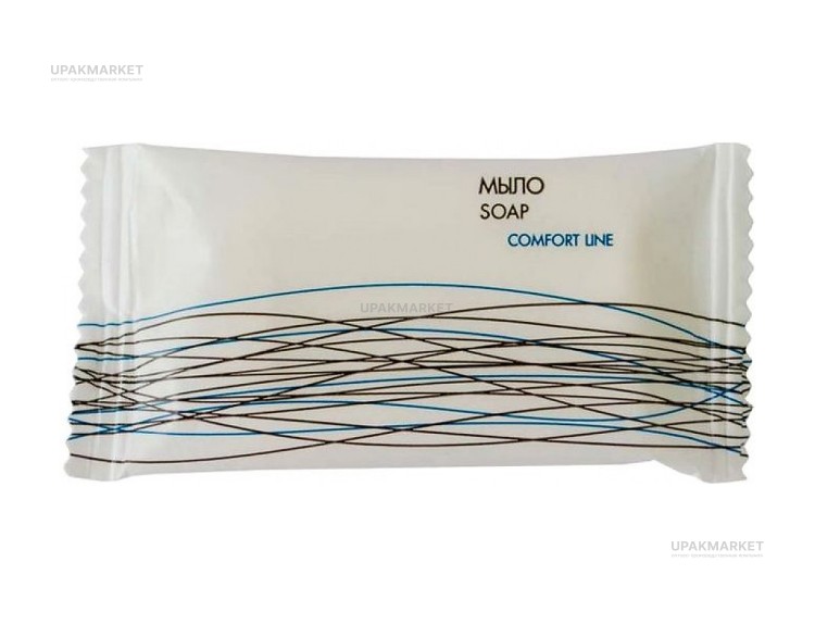 Саше мыло 13г х 500шт  флоупак Comfort Line  (1уп) ЧЗ — UPAKMARKET