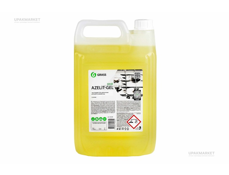 Чистящее средство "Azelit-gel" (Азелит-гель) Антижир 5,4кг канистра GraSS — UPAKMARKET