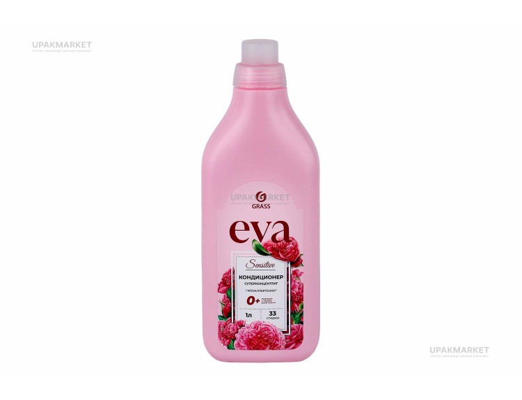 Кондиционер для белья "EVA" sensitive концентрированный 1л GraSS — UPAKMARKET