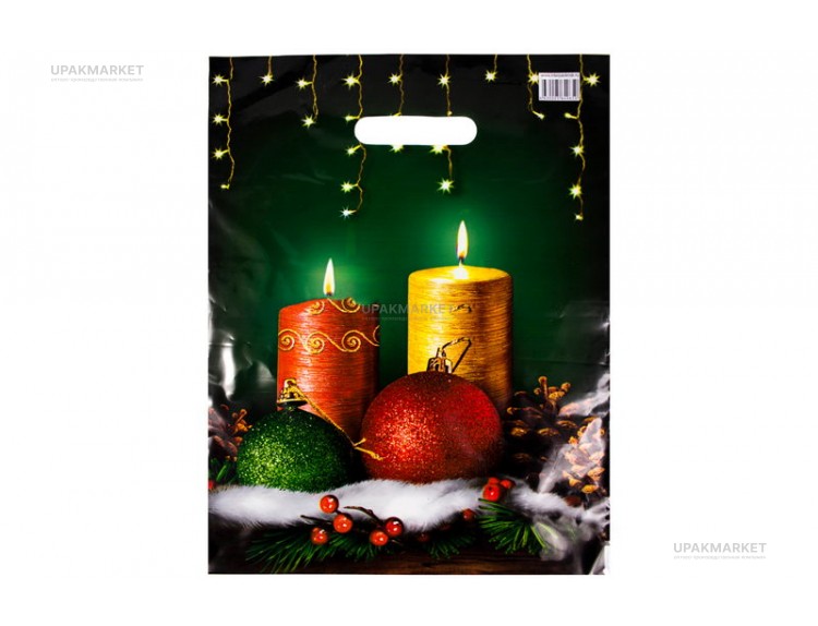 Пакет НГ выруб 31х40 "Гадание" — UPAKMARKET