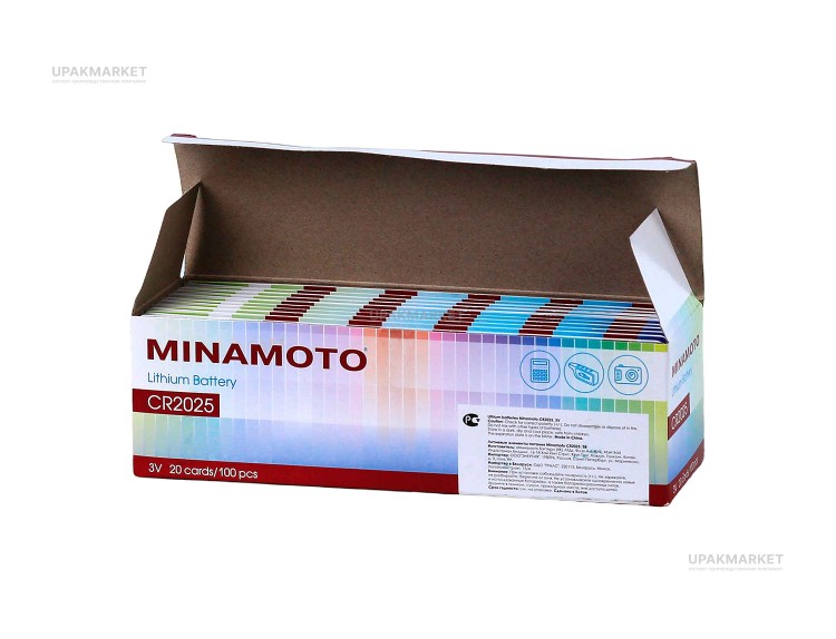 Батарейка MINAMOTO CR-2025/5card — UPAKMARKET