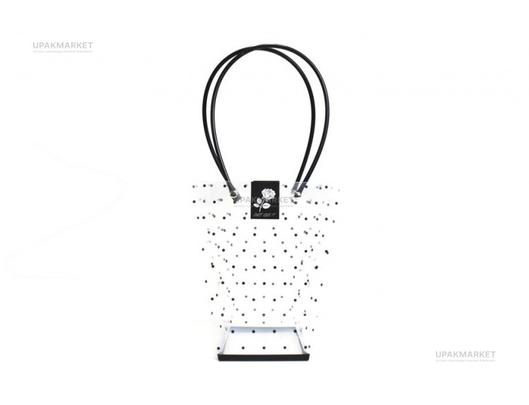 Коробка-Сумочка для цветов (1/10шт) М411 — UPAKMARKET