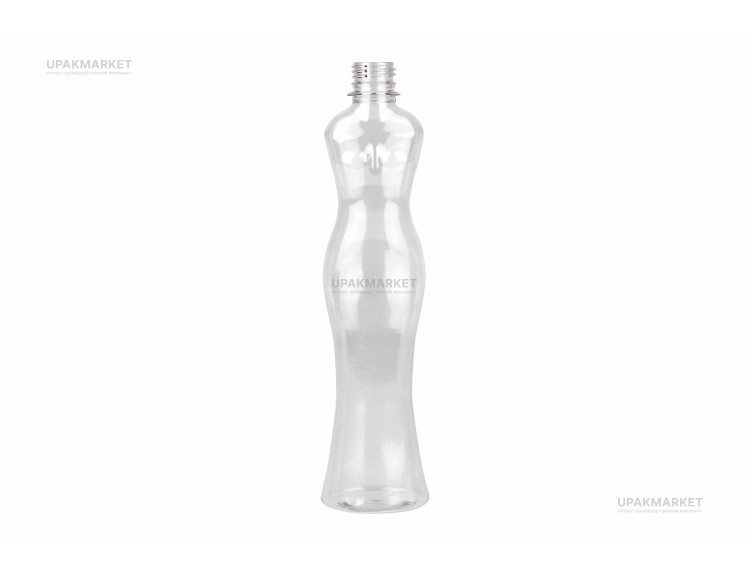 Банка ПЭТ 0,450 "Леди"   белая крышка №28 — UPAKMARKET
