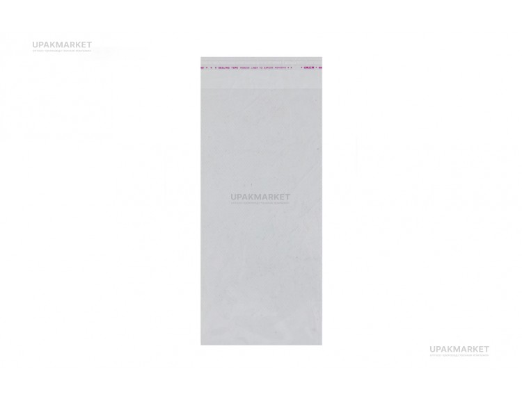 Пакет ПП с клапаном 100х180(210)мм 25мкр — UPAKMARKET