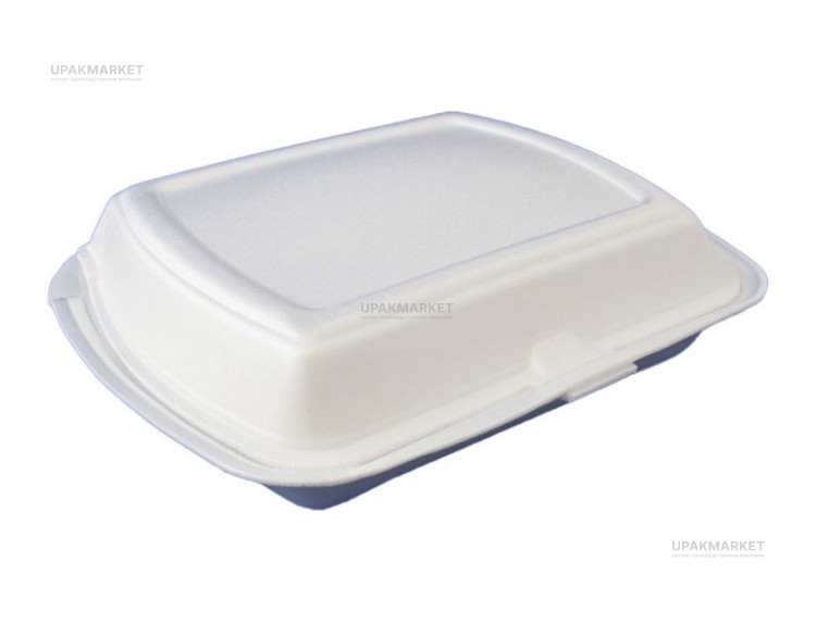 Ланч бокс LBE-1 белый /249х207х61/ Протек — UPAKMARKET
