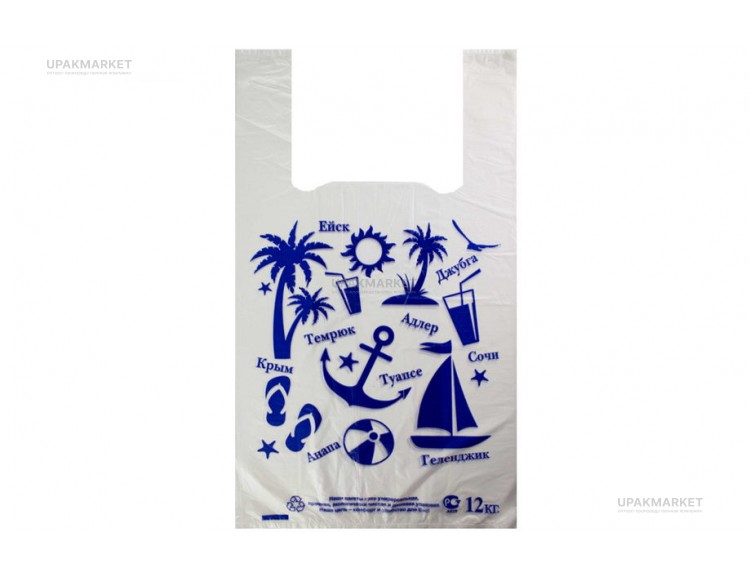 Пакет майка 27х49 "Море" 4,0гр Лабрава — UPAKMARKET