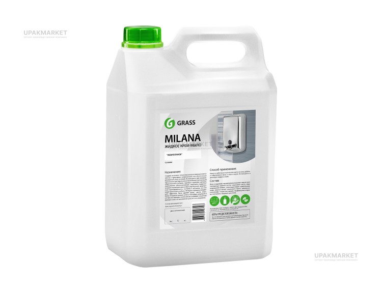 Мыло-крем жидкое "Milana" Жемчужное 5л GraSS ЧЗ — UPAKMARKET
