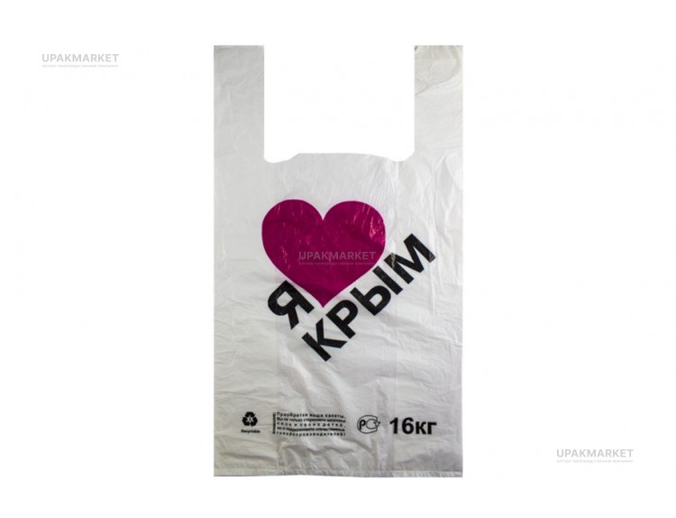 Пакет майка 27х49 "Крым" 5,0гр Ростов Д — UPAKMARKET