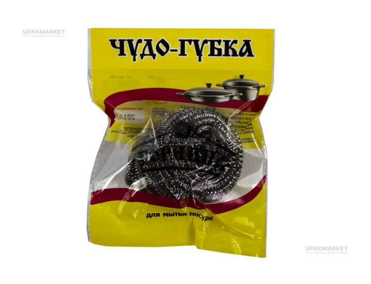 Губка металлическая для мытья посуды 360 ГОРНИЦА /30уп х 12шт/ — UPAKMARKET
