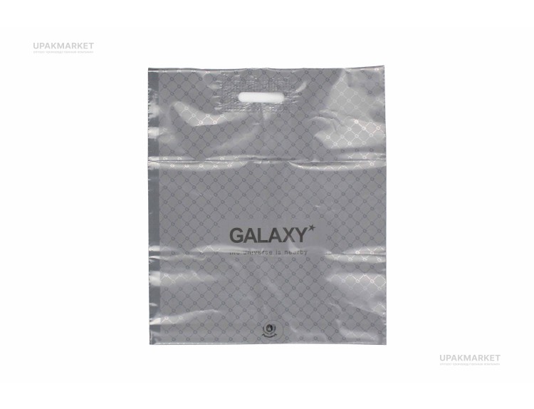 Пакет 45х52 Галактика серый МП /16уп х 25шт/ — UPAKMARKET