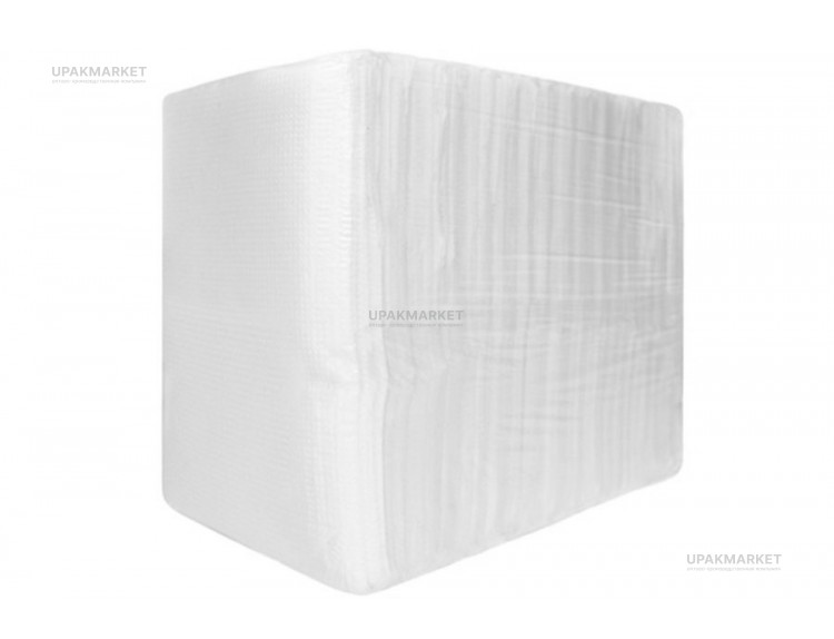 Салфетки для диспенсеров 1 сл. белые 300л отбеленные PLUSHE — UPAKMARKET