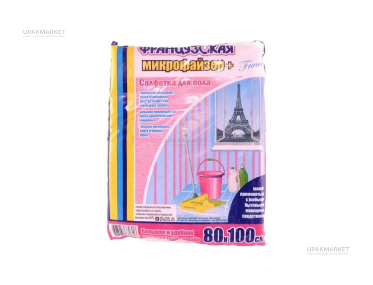 Тряпка для пола 80х100 "Французская" — UPAKMARKET