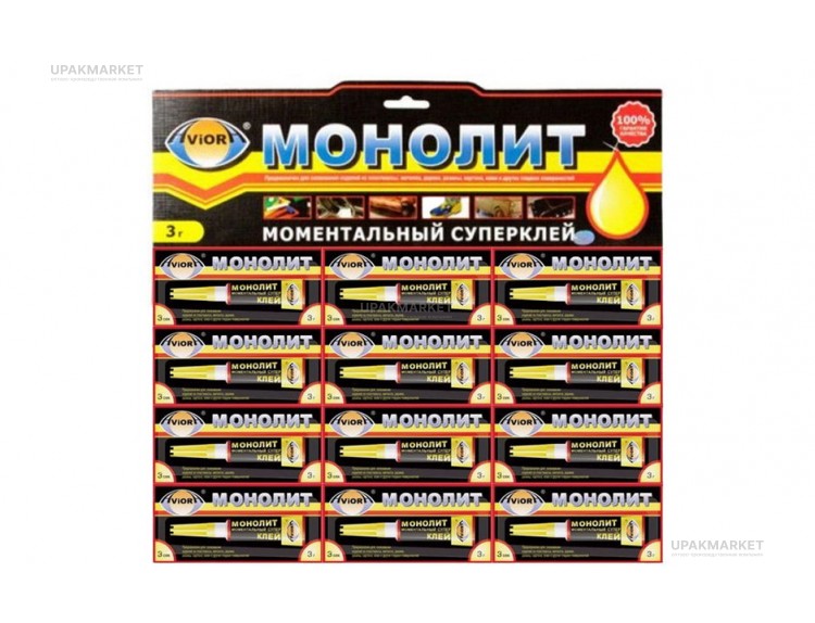 Клей Монолит 3г. — UPAKMARKET
