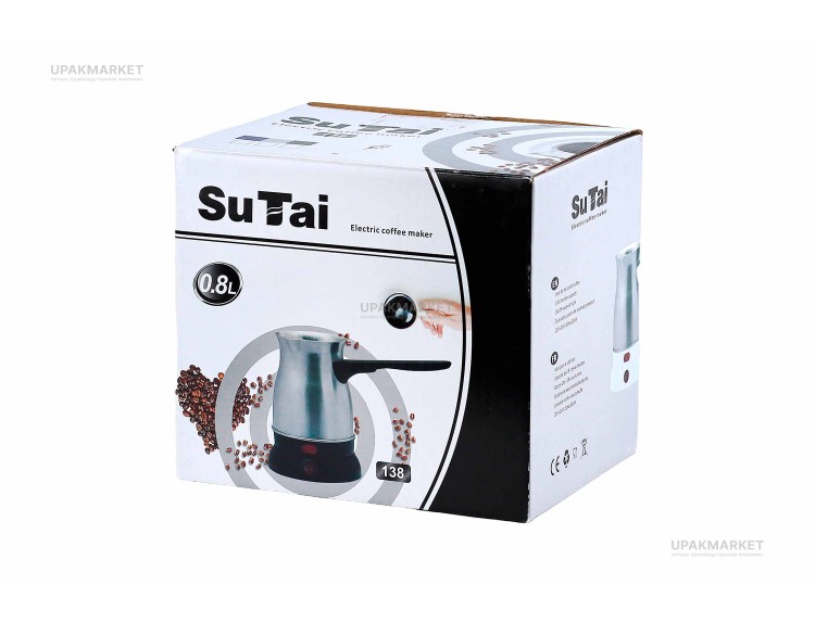 Кофеварка-турка электрическая 0,8л Su Tai AVO 9-8 (40шт) — UPAKMARKET