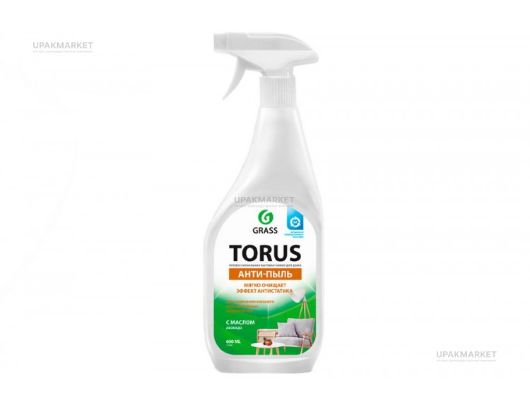 Полироль антипыль для мебели 600мл Torus GRASS — UPAKMARKET