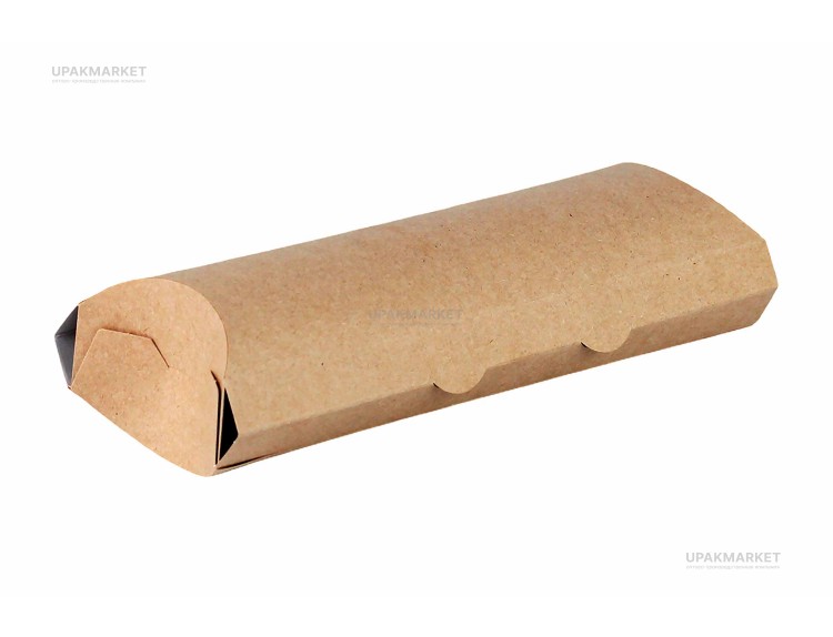 Короб под шаурму/роллы PILLOW XL 225х95(80)х46мм OSQ (OCQ, OCIQ, ОСК, ОЭСКЬЮ, ОСИКЬЮ) — UPAKMARKET