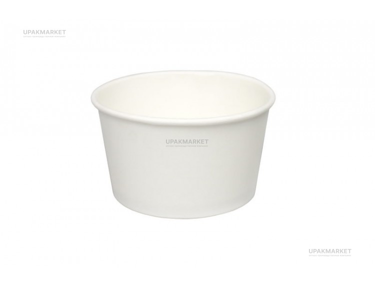Креманка бумажная 0,180 Белая Виридо  /d1-90,d2-73,h-50/ — UPAKMARKET