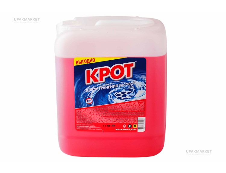 КРОТ для устранения засоров 5,85кг Домбытхим ЧЗ — UPAKMARKET