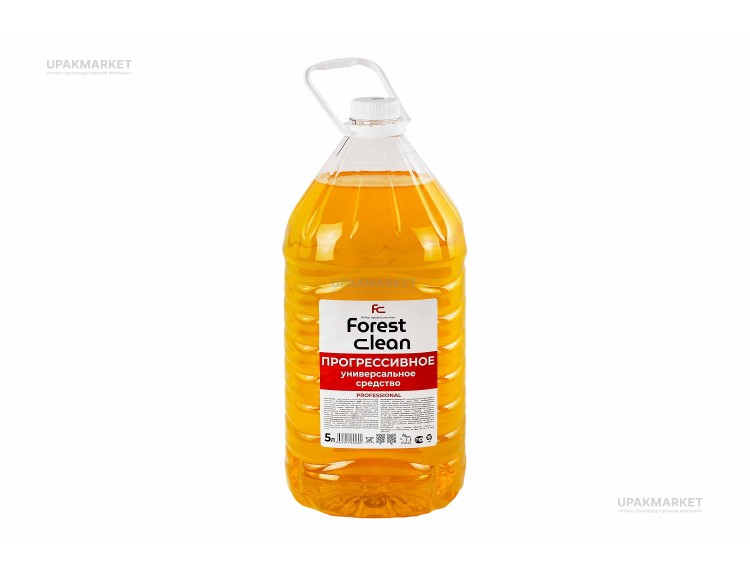 Универсальное моющее средство прогрессивное PROFESSIONAL 5л ПЭТ Forest Clean ЧЗ — UPAKMARKET