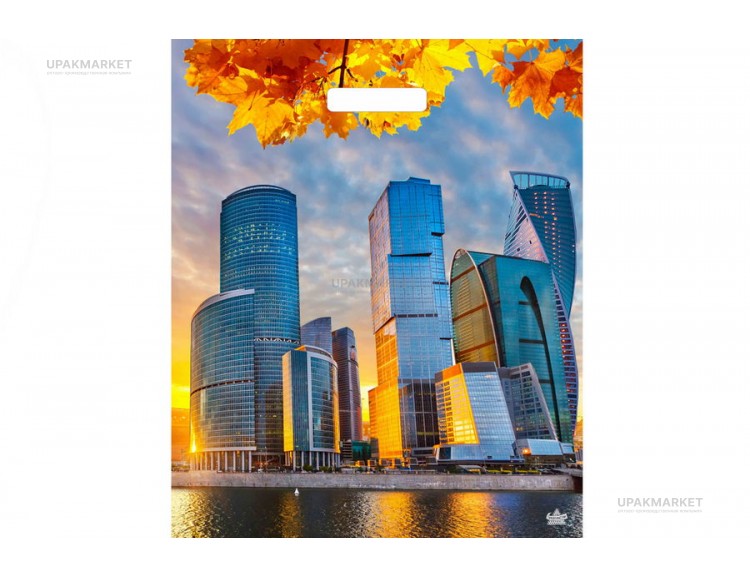 Пакет 45х38 Москва-Сити ламинированный Тико /10уп х 50шт/ — UPAKMARKET