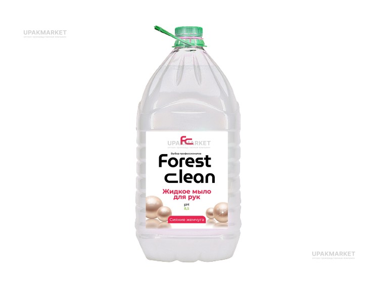 Жидкое мыло "Сияние Жемчуга" 5л ПЭТ Forest Clean ЧЗ — UPAKMARKET