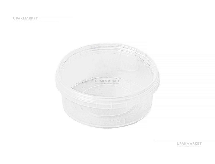 Банка с крышкой  0,085л прозрачная /95х25/ Спектр-Пласт — UPAKMARKET