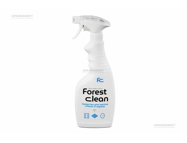 Средство для чистки стекол и зеркал 500мл спрей Forest Clean ЧЗ — UPAKMARKET