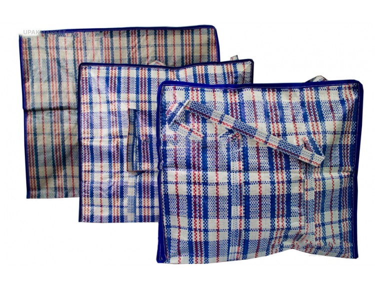 Сумка с замком 79х60 КЛЕТКА №7 — UPAKMARKET