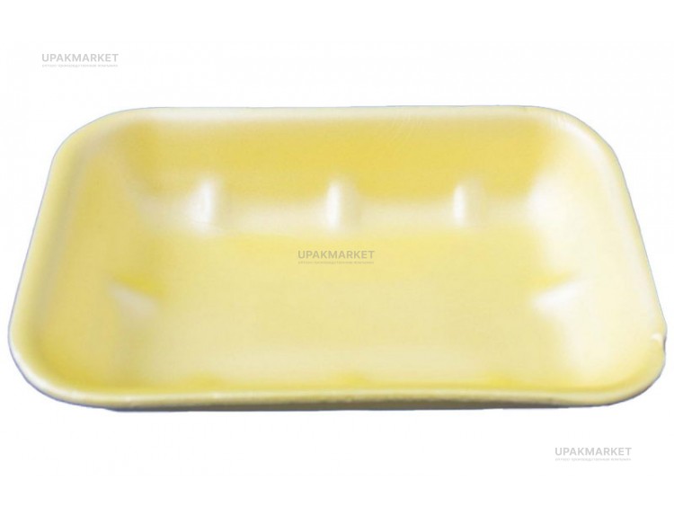 Лоток V-4А желтый 225х135х40 Мегапласт — UPAKMARKET