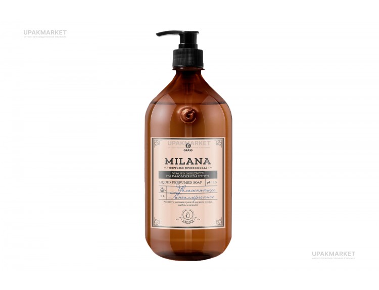 Жидкое парфюмированное мыло Milana Perfume Professional 1л GraSS — UPAKMARKET